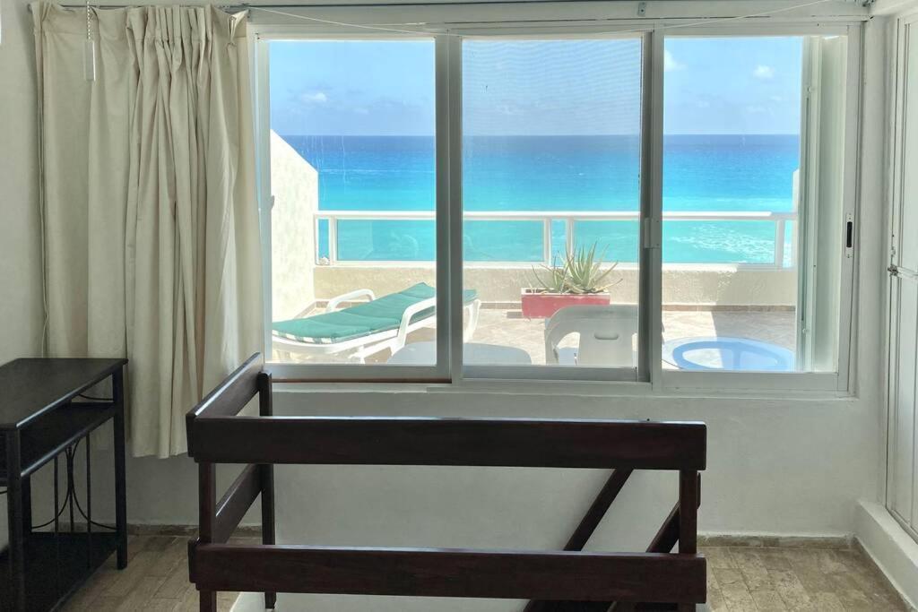 Penthouse Spectacular Ocean View Terrace Brisas Cancun Hotel Zone Kültér fotó