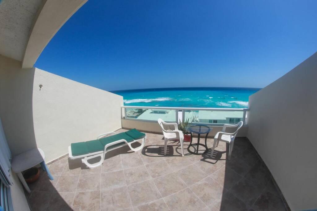 Penthouse Spectacular Ocean View Terrace Brisas Cancun Hotel Zone Kültér fotó