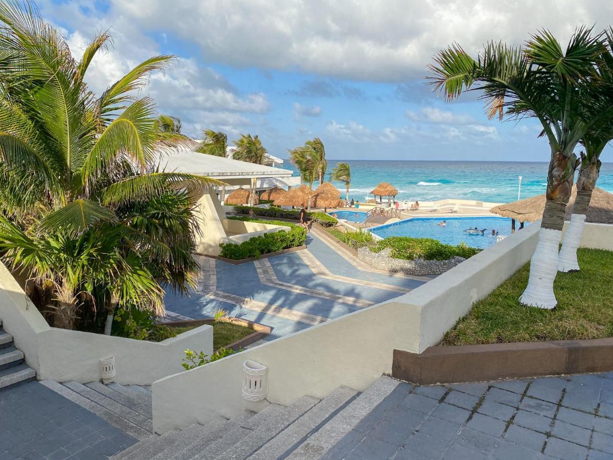 Penthouse Spectacular Ocean View Terrace Brisas Cancun Hotel Zone Kültér fotó